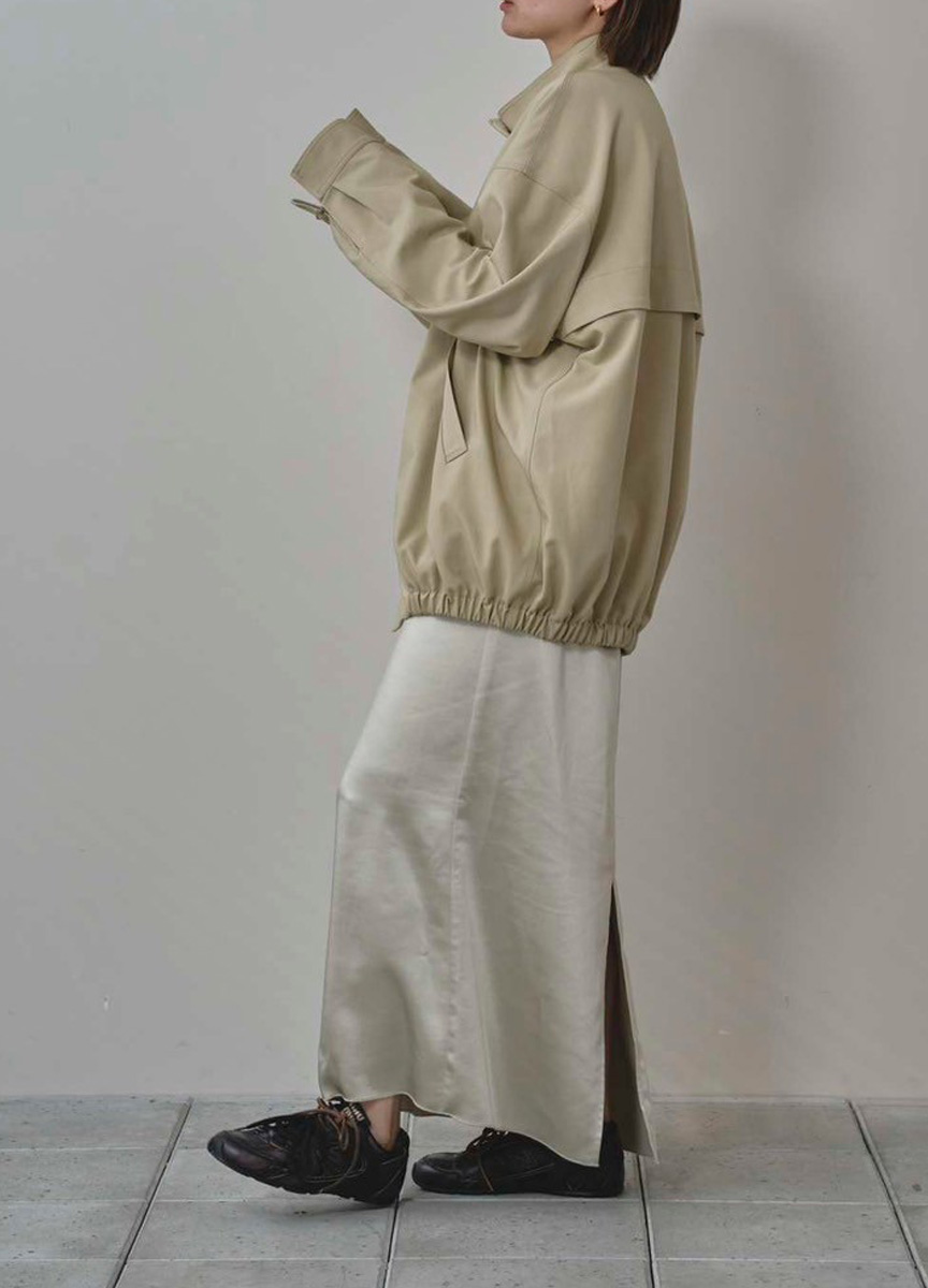 緞面光感長洋裝